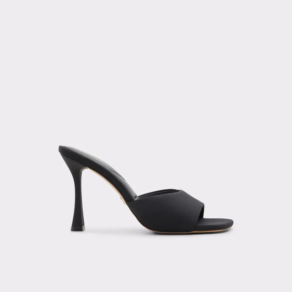 ALDO Evadalia mules noires talon aiguille