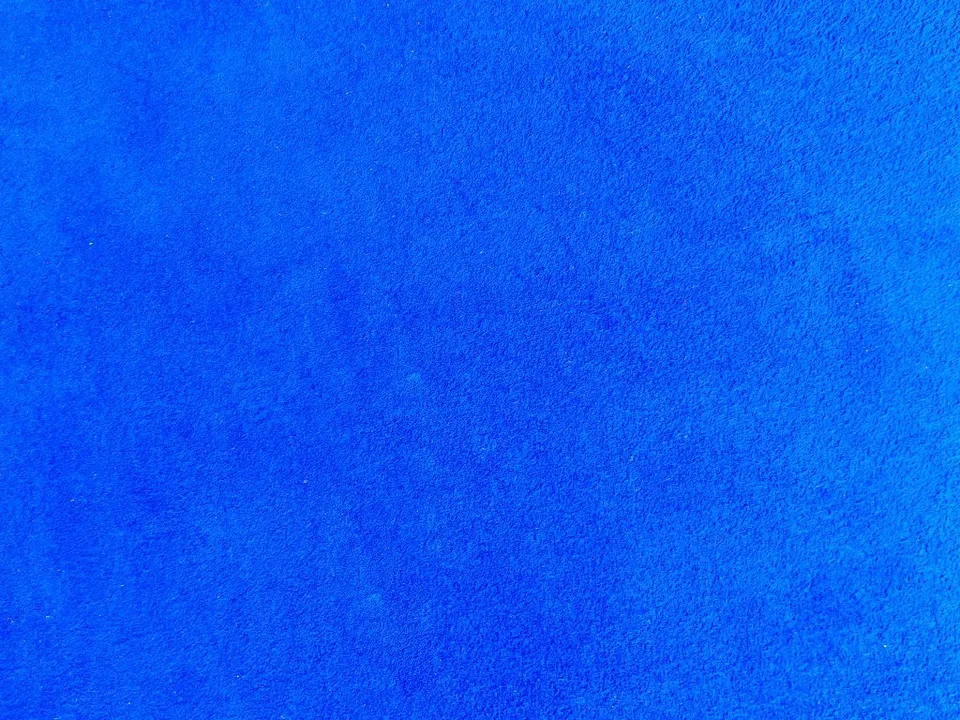 Dessine Moi Un Soulier échantillon velours bleu électrique