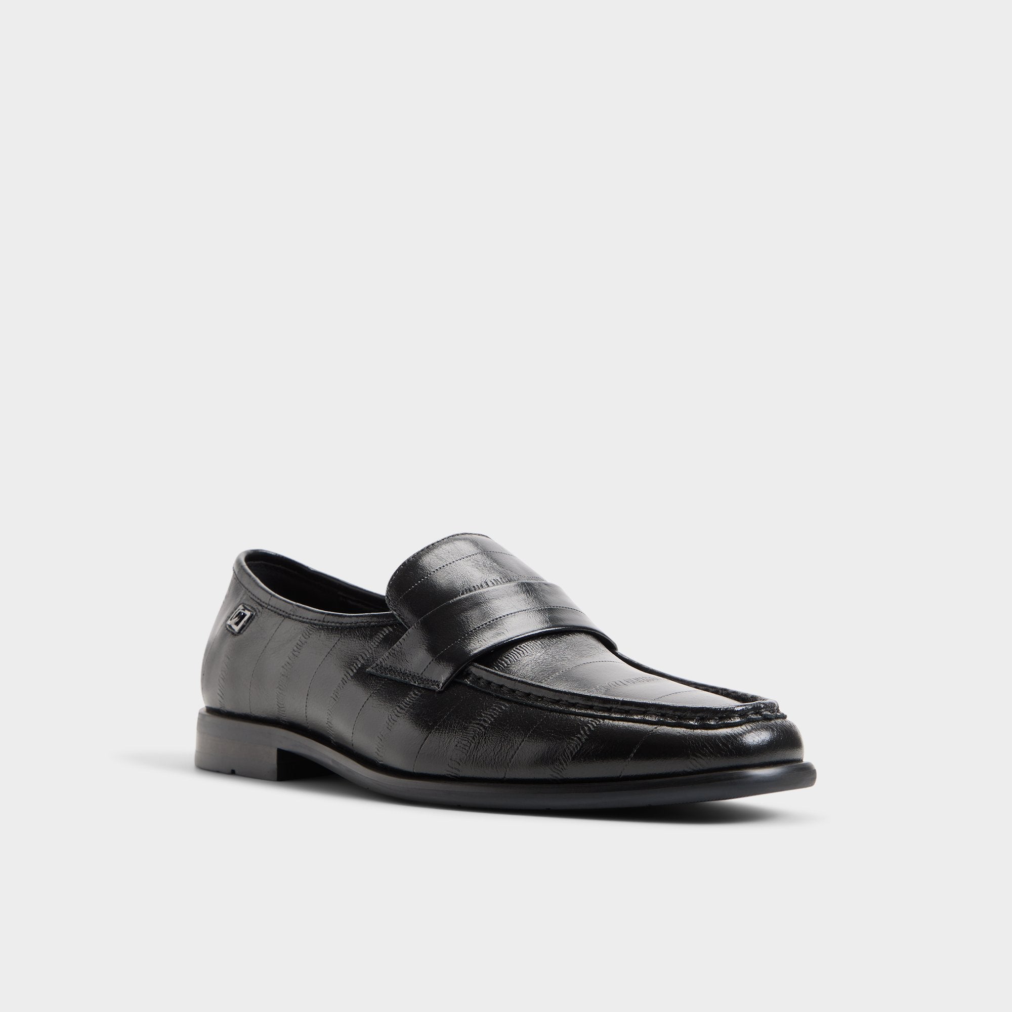 ALDO Emanuele mocassins homme croco noir
