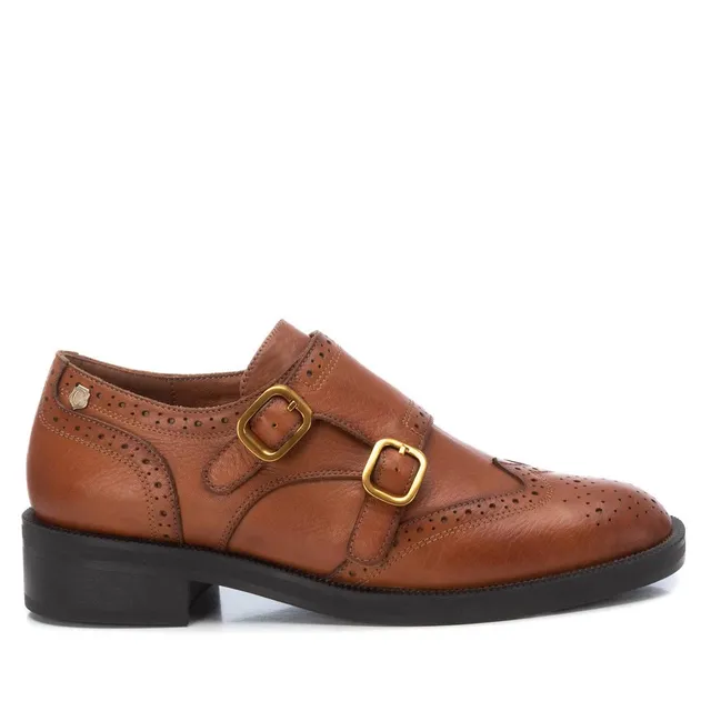 Carmela 16196303 mocassins femme marron cuir véritable
