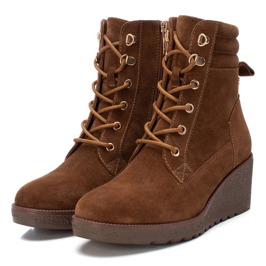 Carmela 16192103 bottines femme marron compensées