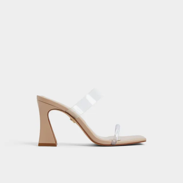 ALDO Calley sandales à talon bloc beige femme