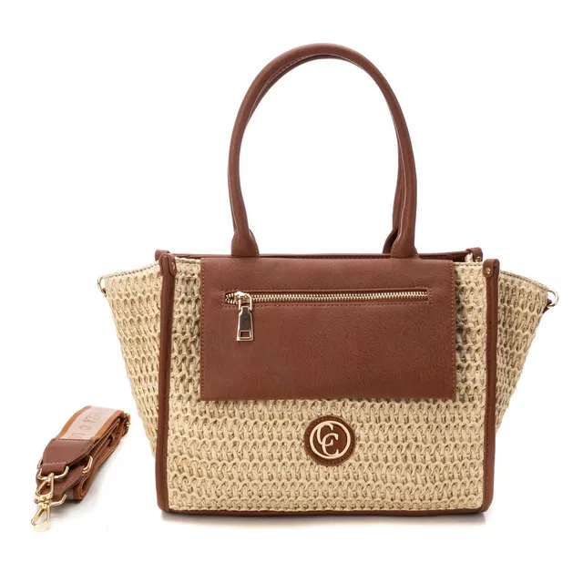 Carmela 18613201 sac raphia beige bandoulière