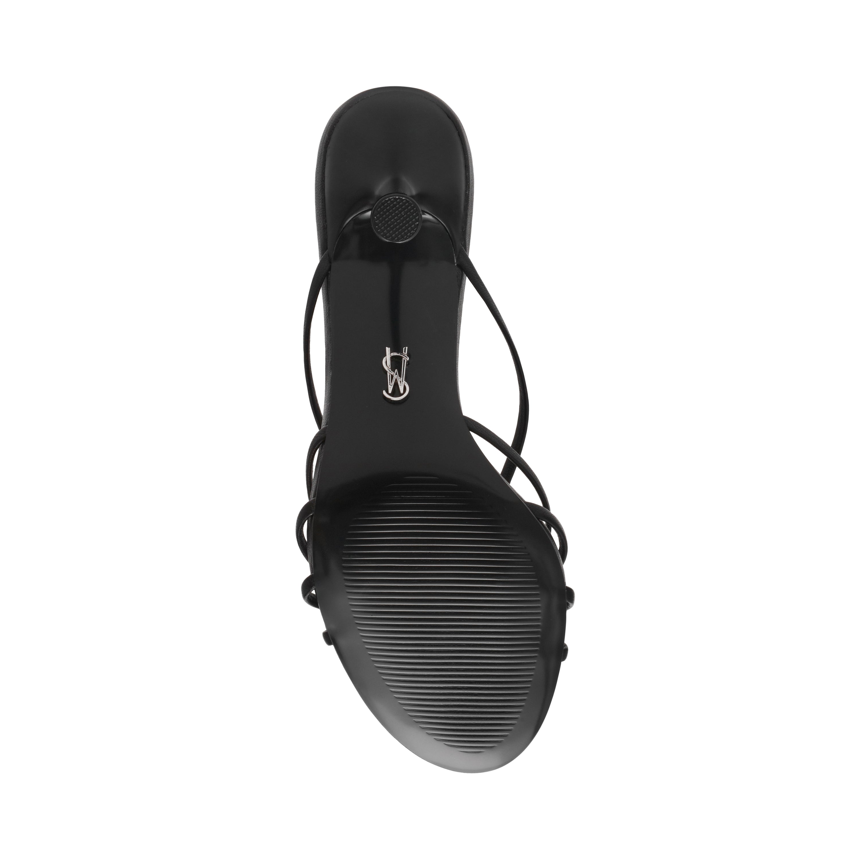 Steve Madden Edna sandales cuir noir talon 8 cm