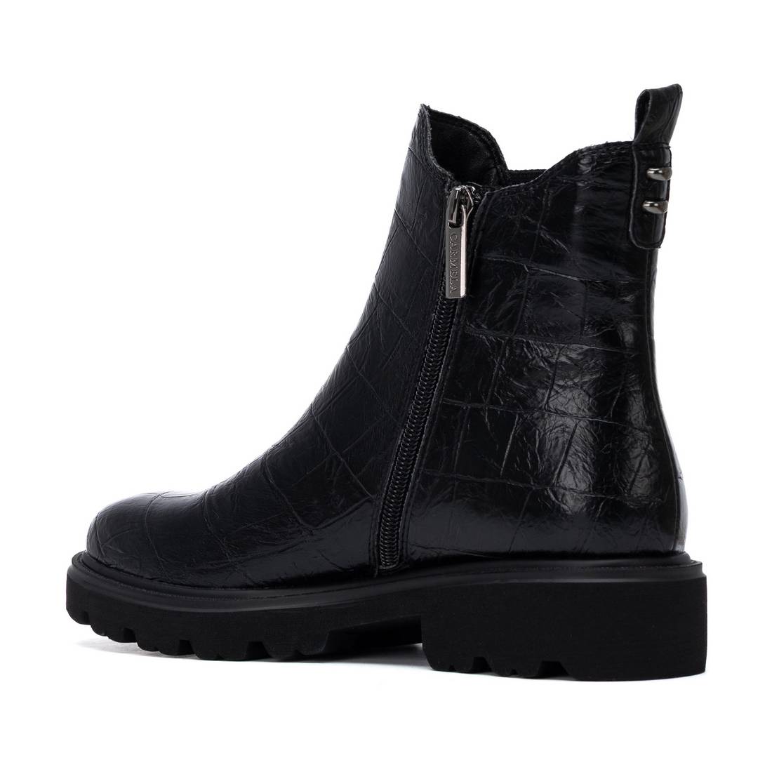 Carmela 16431001 bottines chelsea femme noir talon