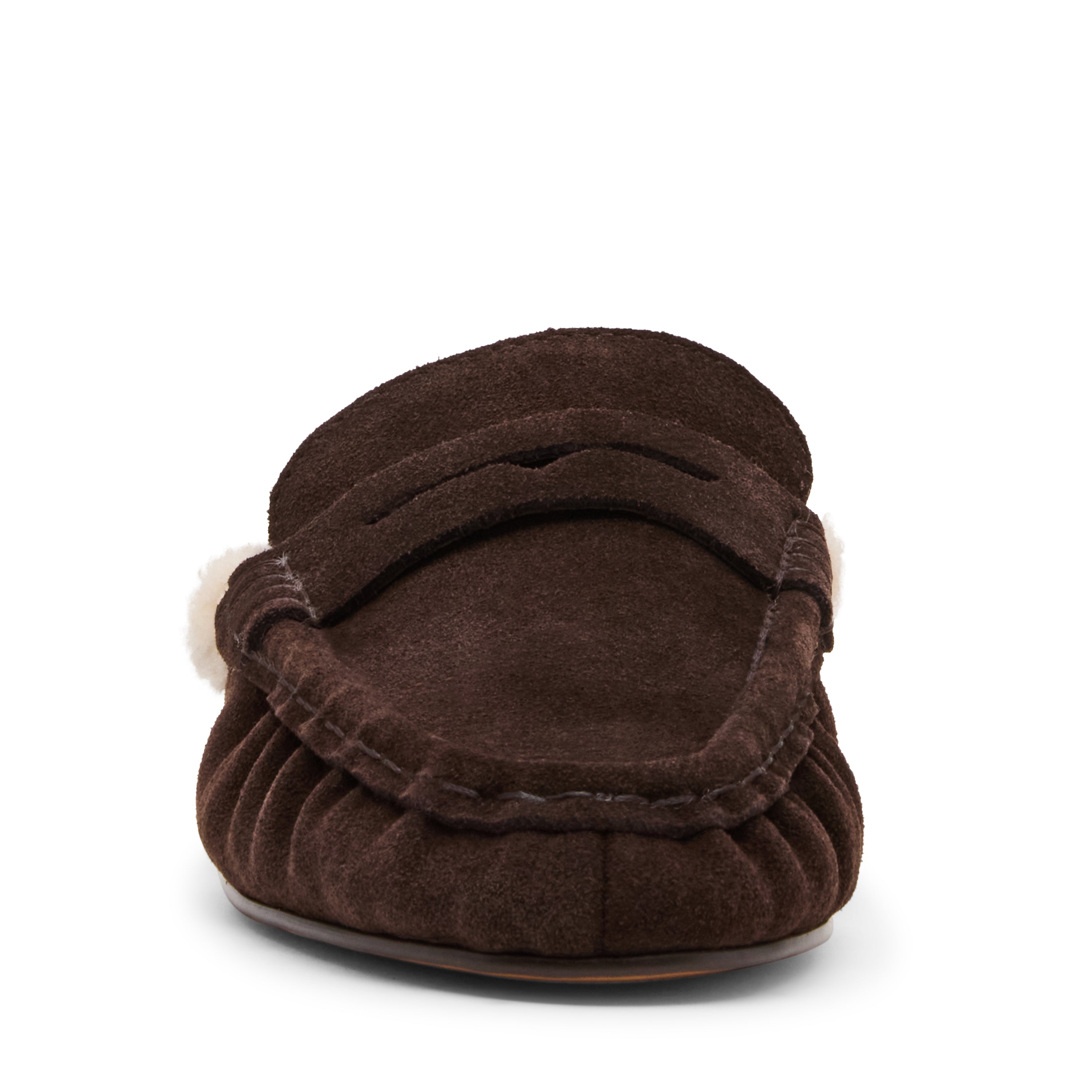 Steve Madden Rafe-F mule daim marron chocolat