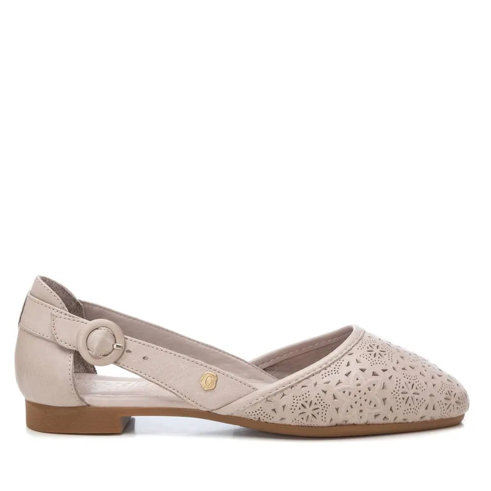 Carmela 16158407 ballerines cuir marron plates