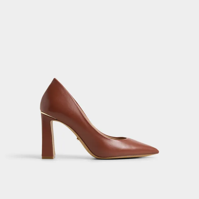 ALDO Seirith escarpins marron talon haut