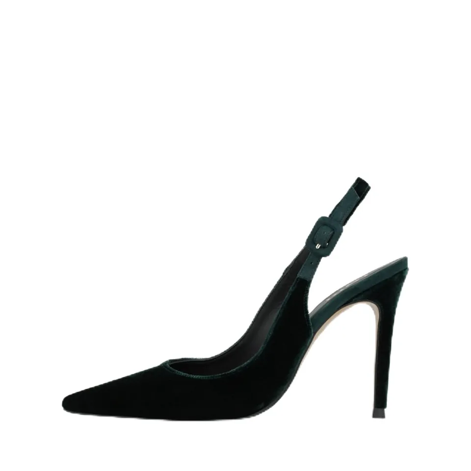 LODI ZILANDER-T escarpins verts cuir