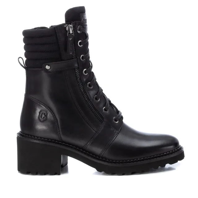 Carmela 16003601 bottine cuir noir lacets