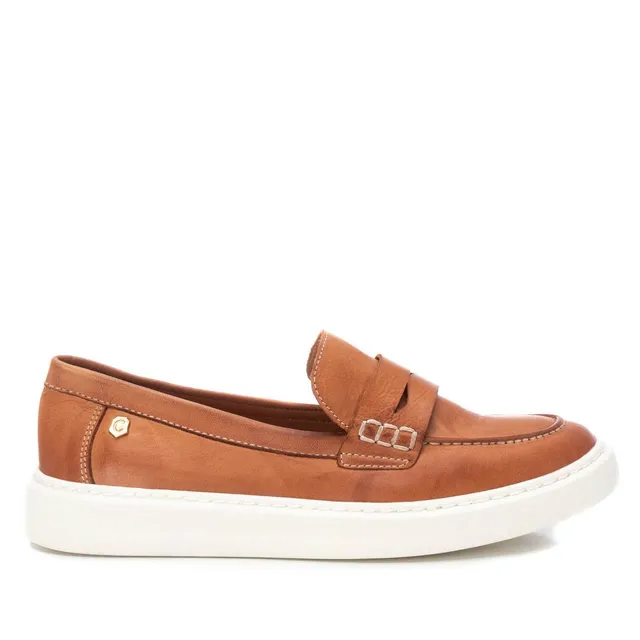 Carmela 16064003 mocassins cuir marron semelle sport