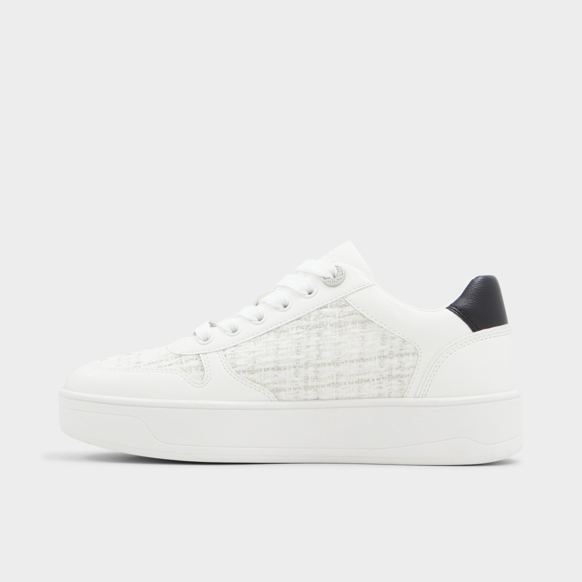 ALDO Marisette baskets basses blanches charms