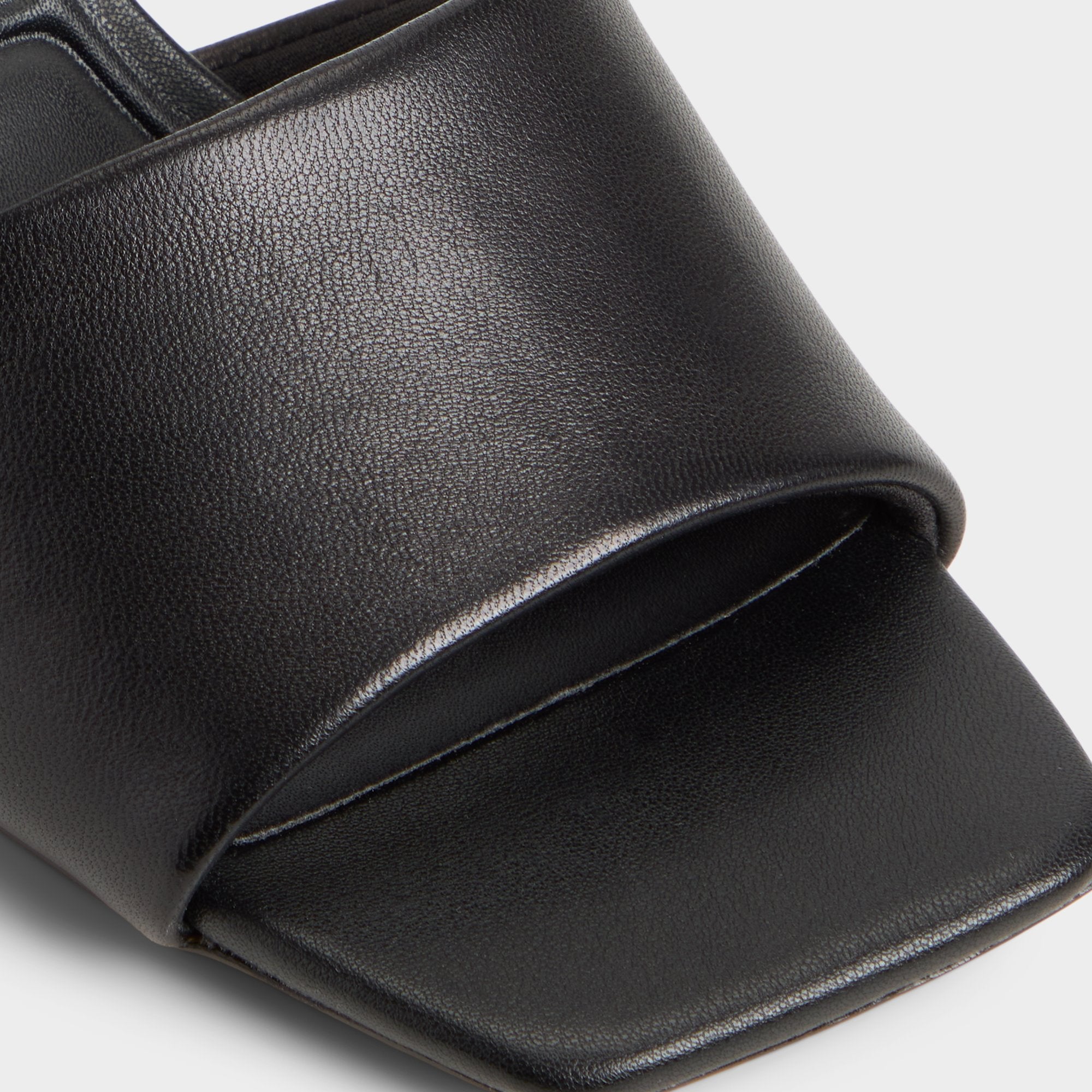 ALDO Vidish mules confortables noires talon bloc