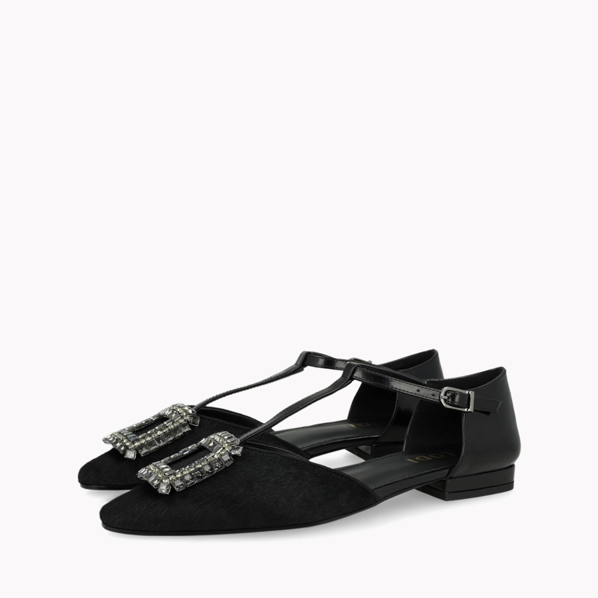 LODI A-BALLARIN ballerines noires cuir véritable