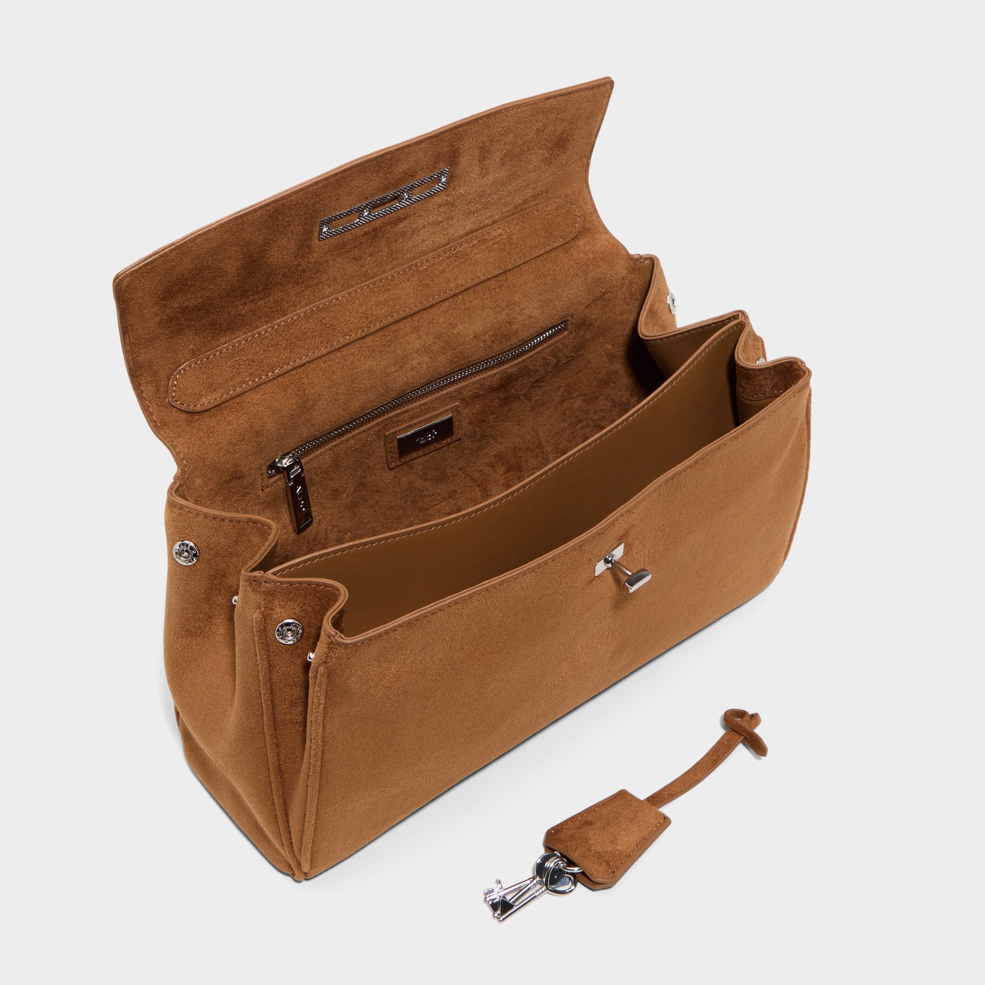 Aldo Katieaax sac à main camel bureau suédine