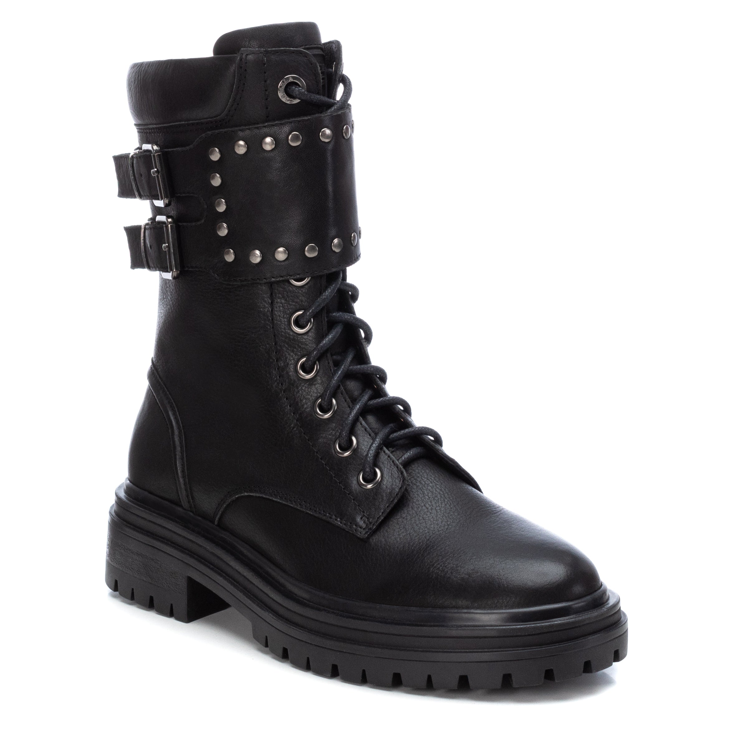Carmela 16018401 bottines femme noir cuir véritable