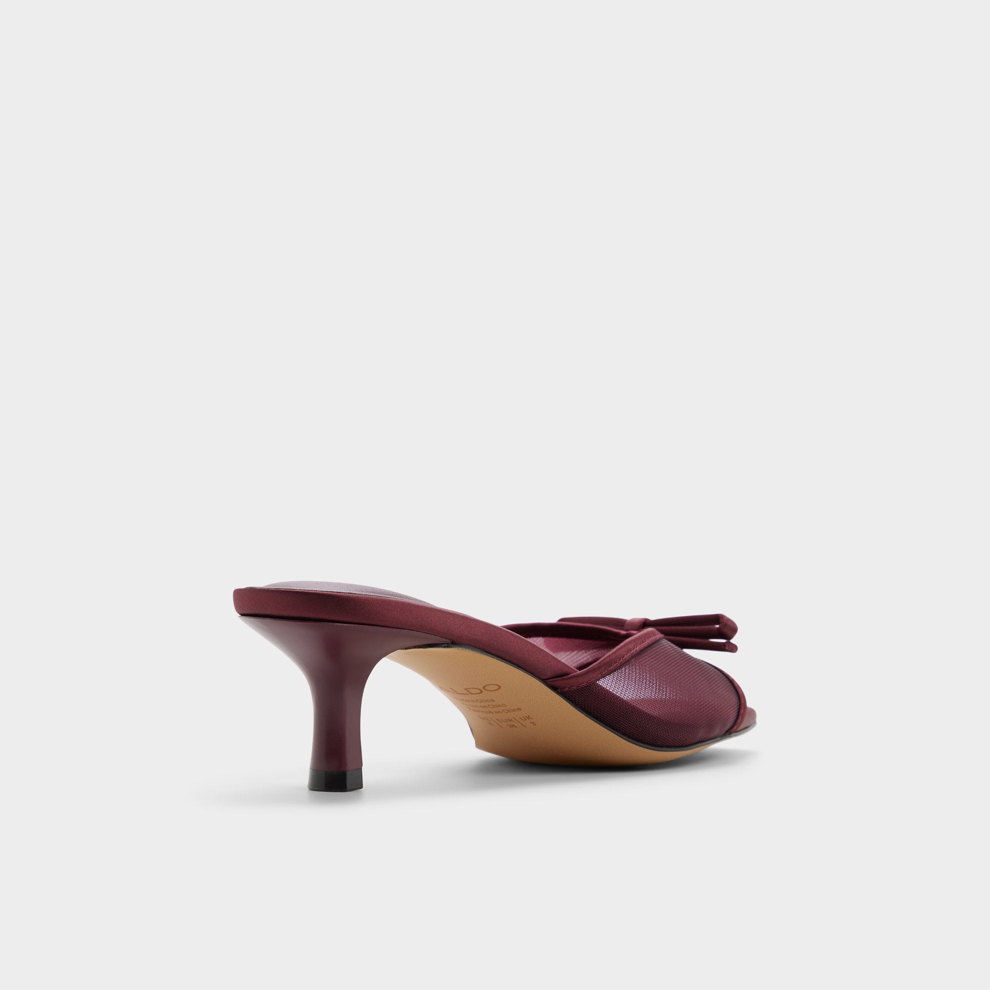 ALDO Begoniaa escarpin bordeaux petit talon