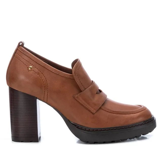 Carmela 16098302 mocassin marron cuir talon 7 cm