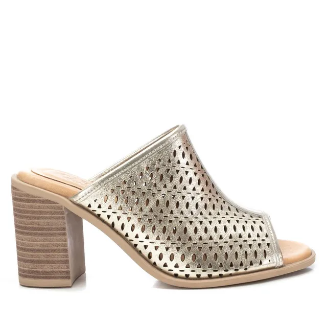 Carmela 16134704 sandale doré cuir talon 8 cm