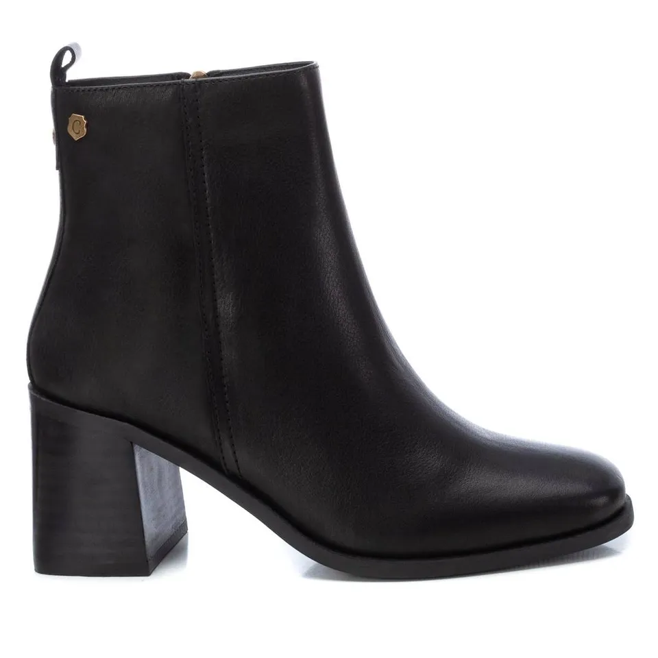 Carmela 16122801 bottines cuir noir talon 7 cm