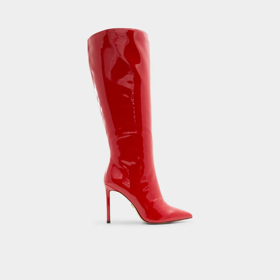 Aldo Agathea bottes hautes vernies genou