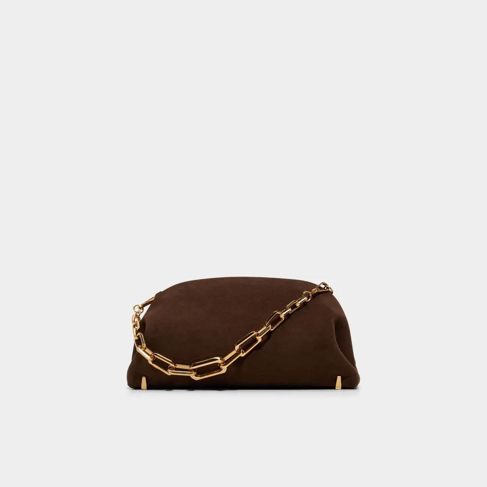 ALDO The 9-to-9 Bag sac épaule marron chaîne