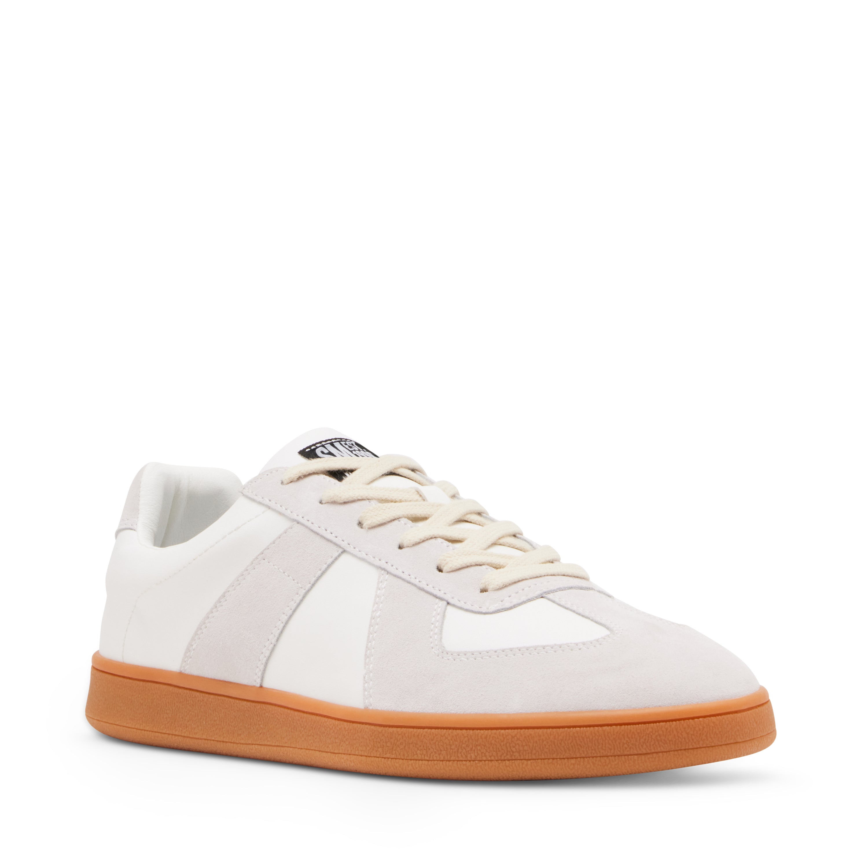 Steve Madden Waltor basket blanche cuir homme 3 cm