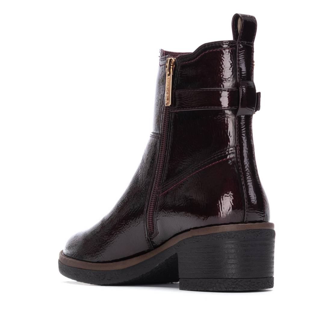 Carmela 16257902 bottine bordeaux talon verni