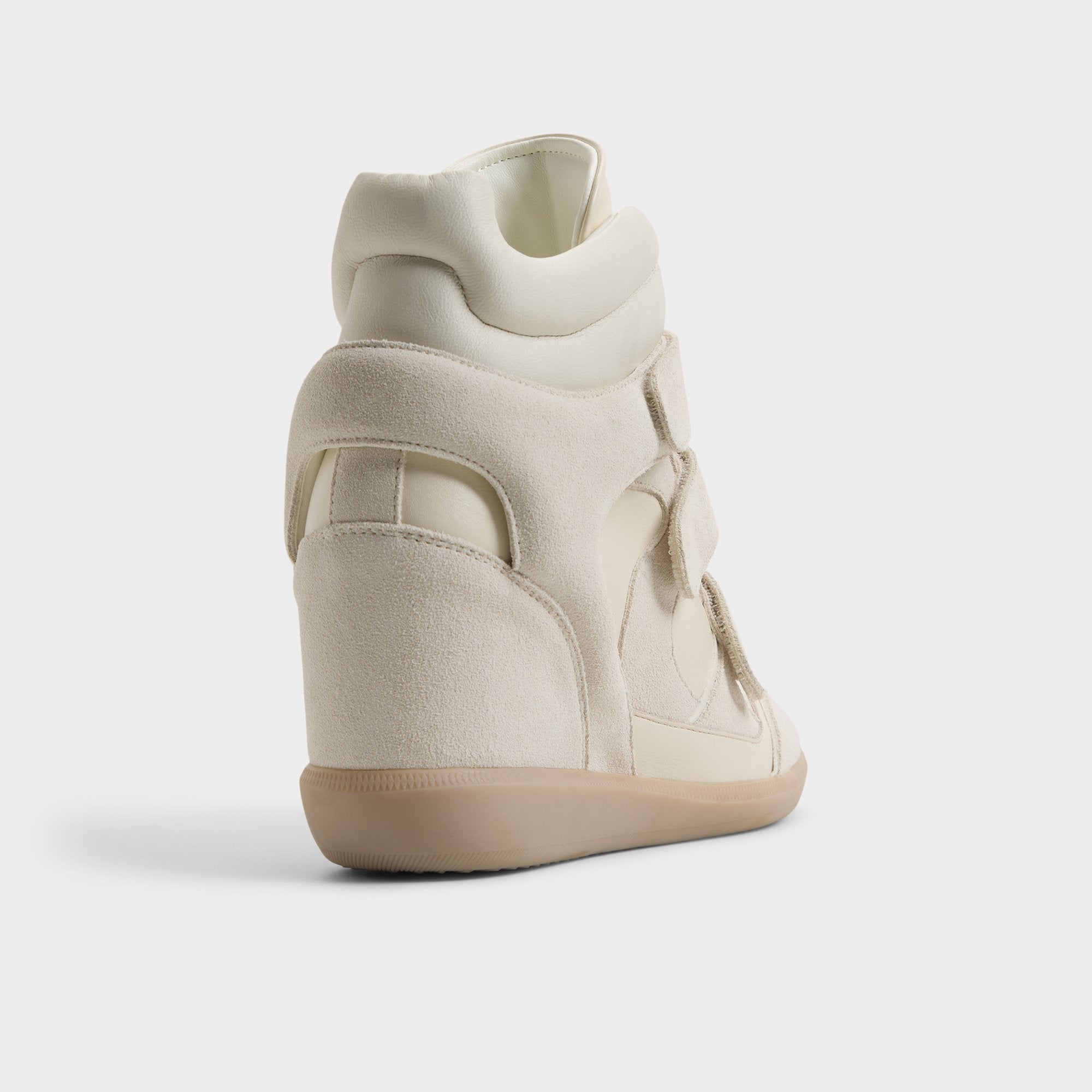 ALDO Belissa baskets montantes femme blanc cassé scratch