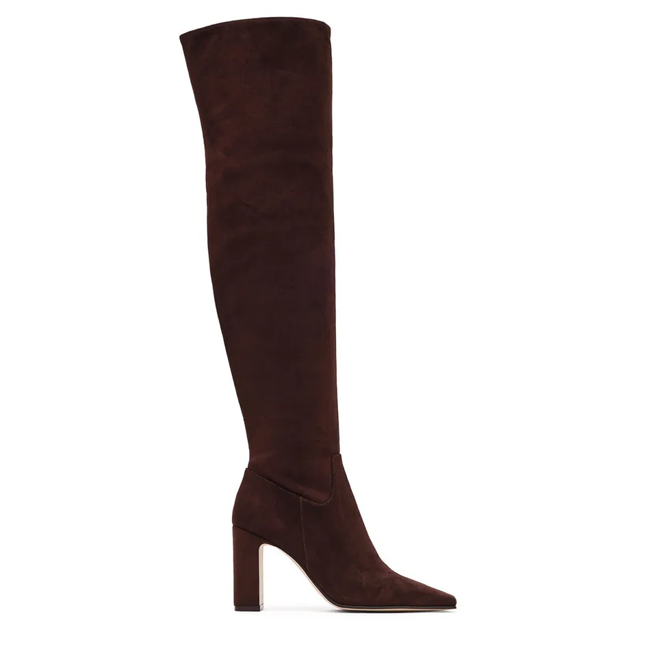 Steve Madden Fair-Play bottes marron chocolat 8,5 cm