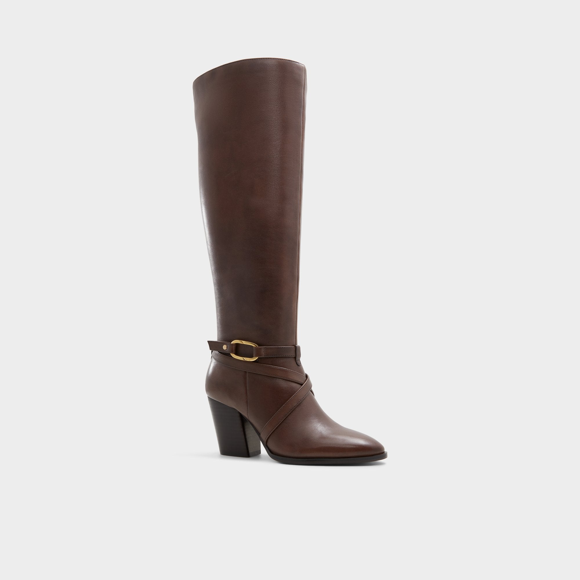 ALDO Adworeweth bottes hautes marron ornées