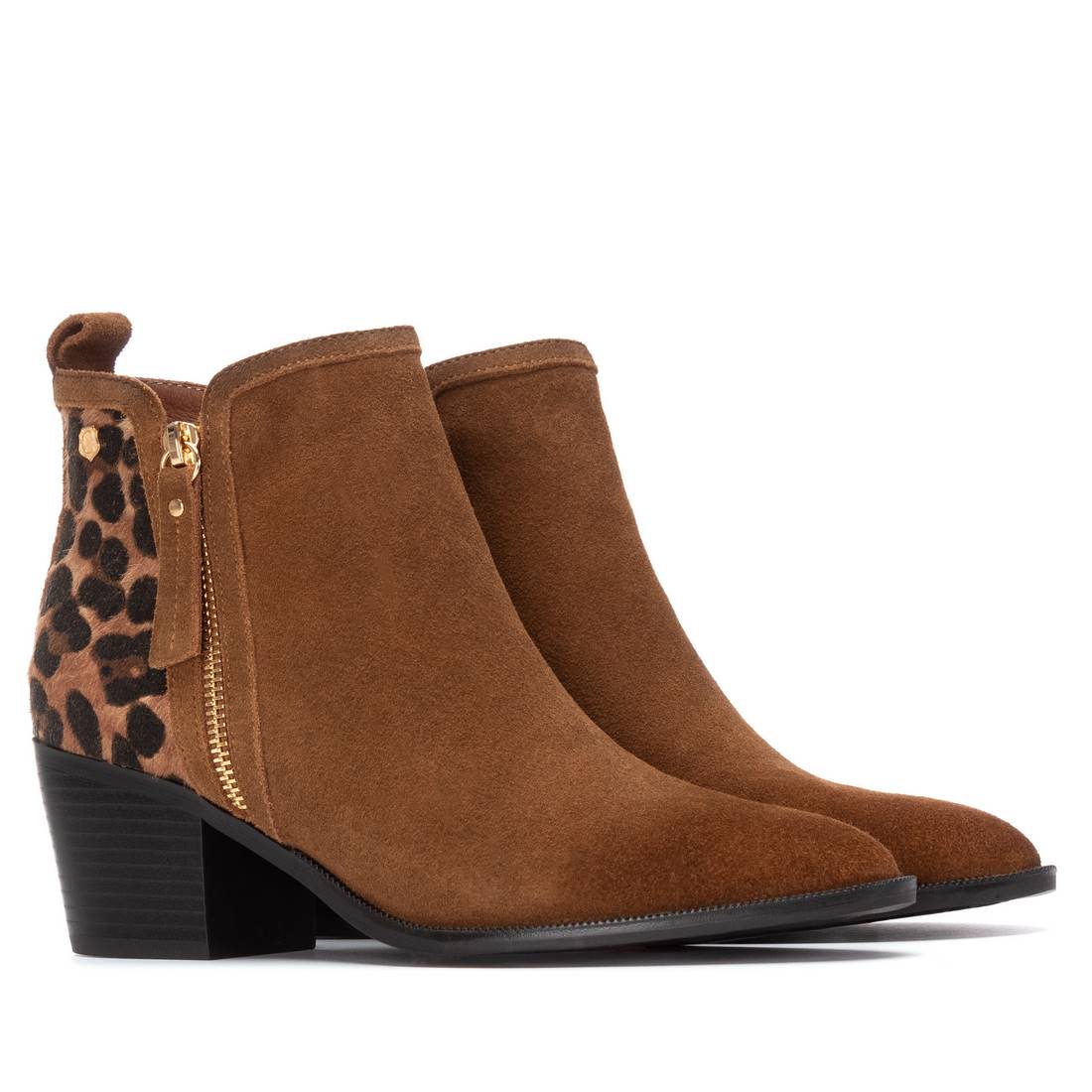 Carmela 162582 16258201 bottine femme camel suède