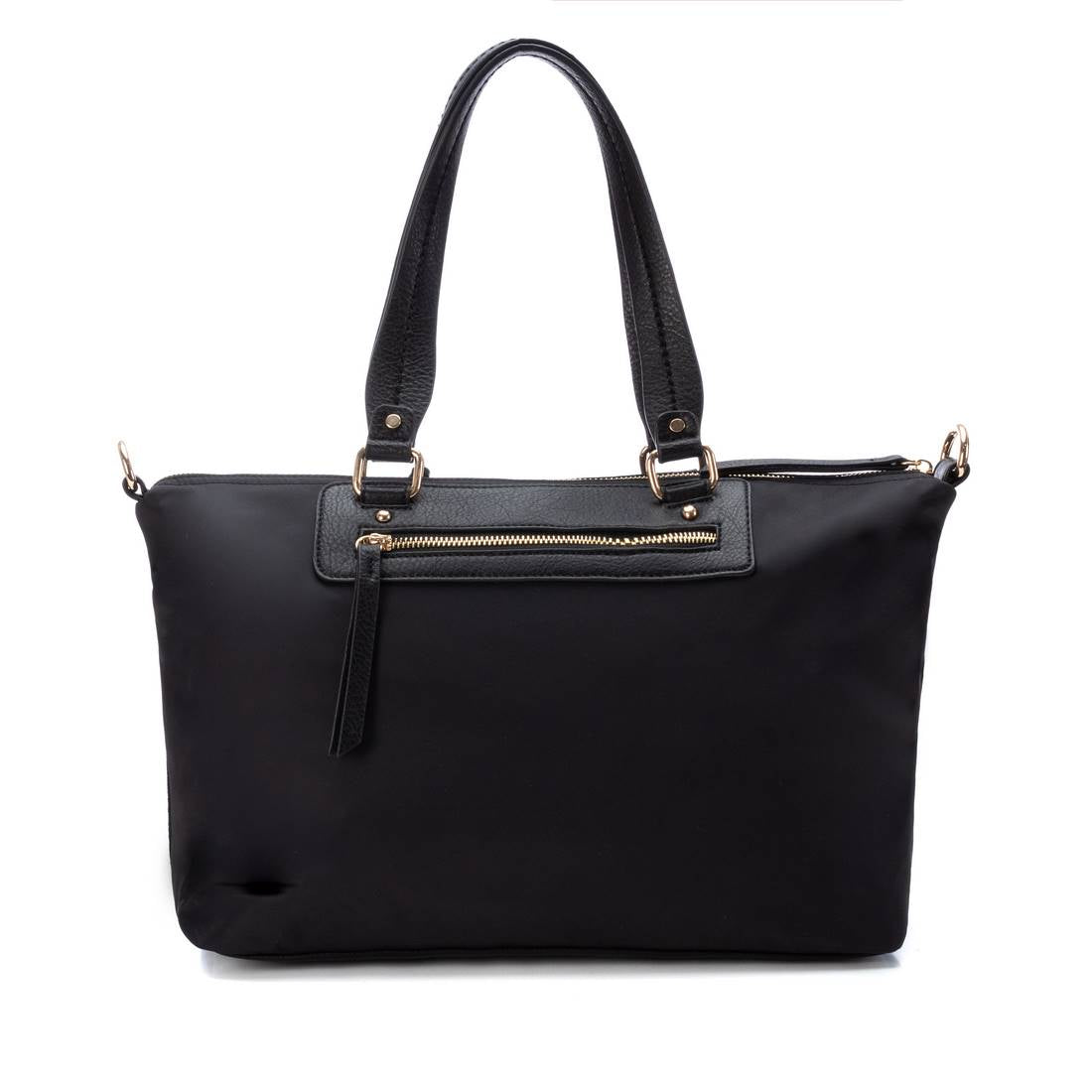 Carmela 18606501 sac épaule noir nylon 6 poches