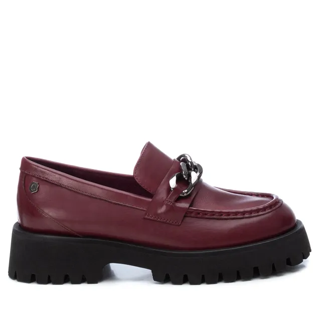 Carmela 16035806 mocassins cuir rouge track