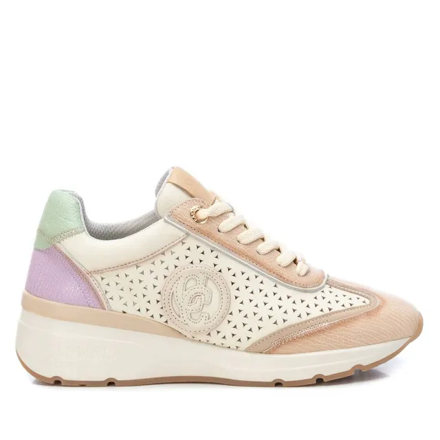 Carmela 16142101 sneakers cuir marron ajouré