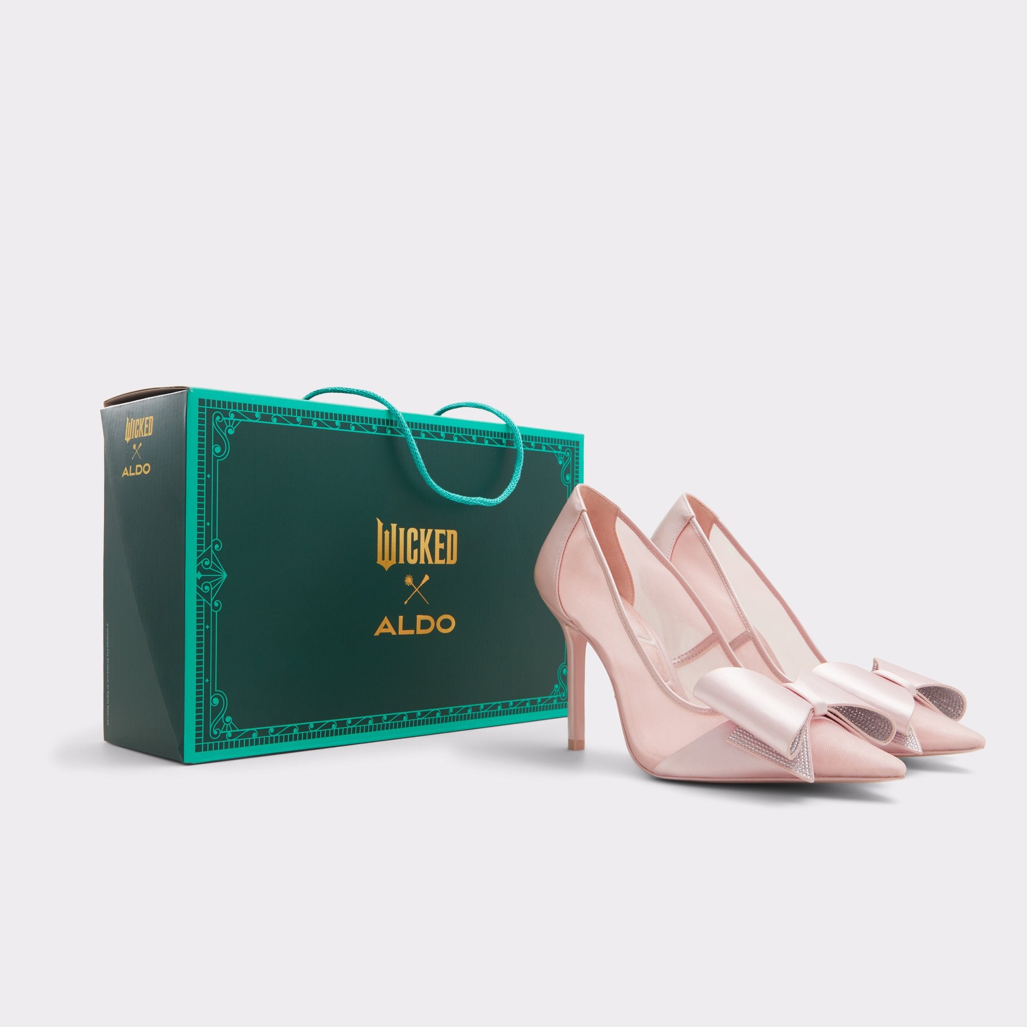 ALDO Amazafying escarpins rose nœud satin