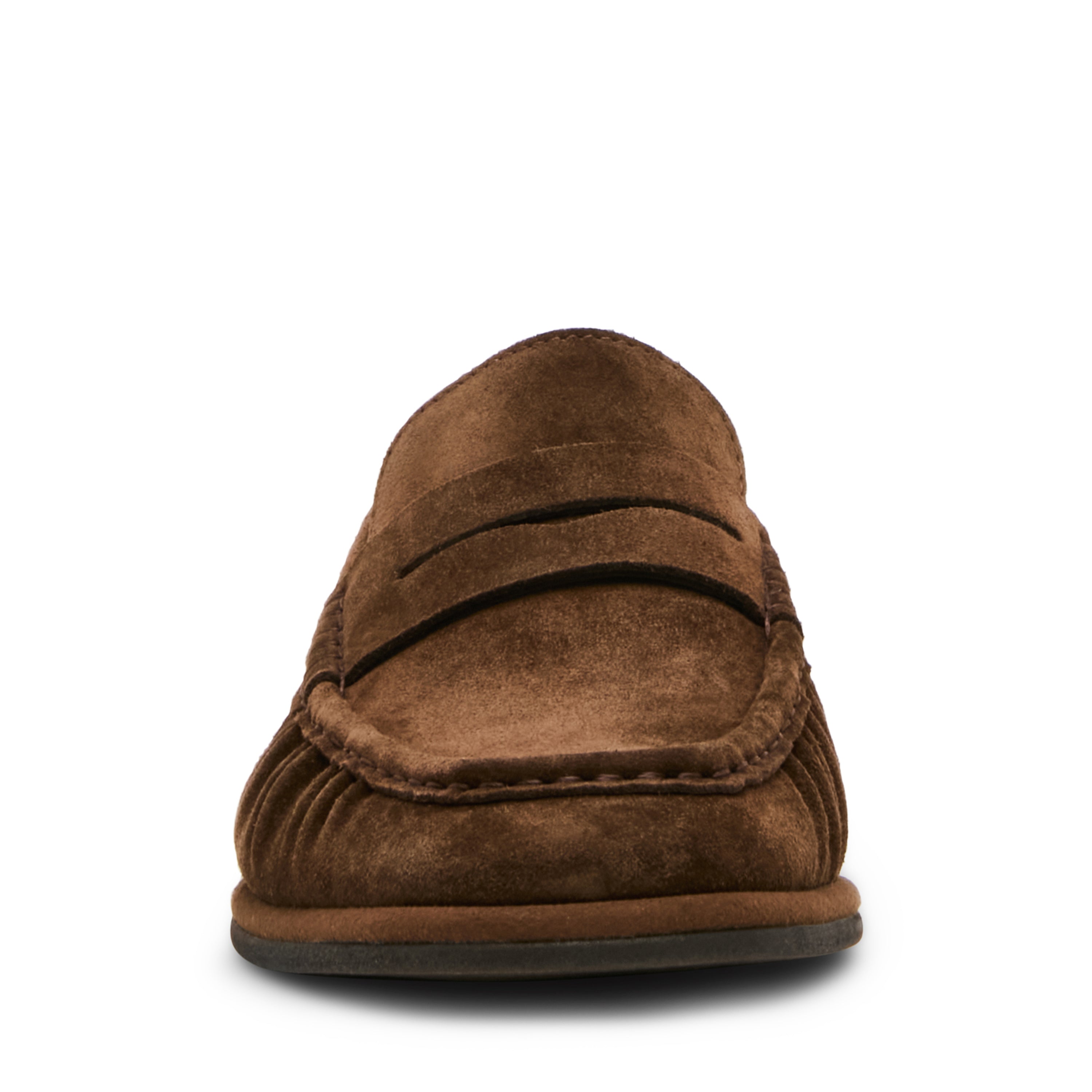 Steve Madden Derry mocassins marron daim homme