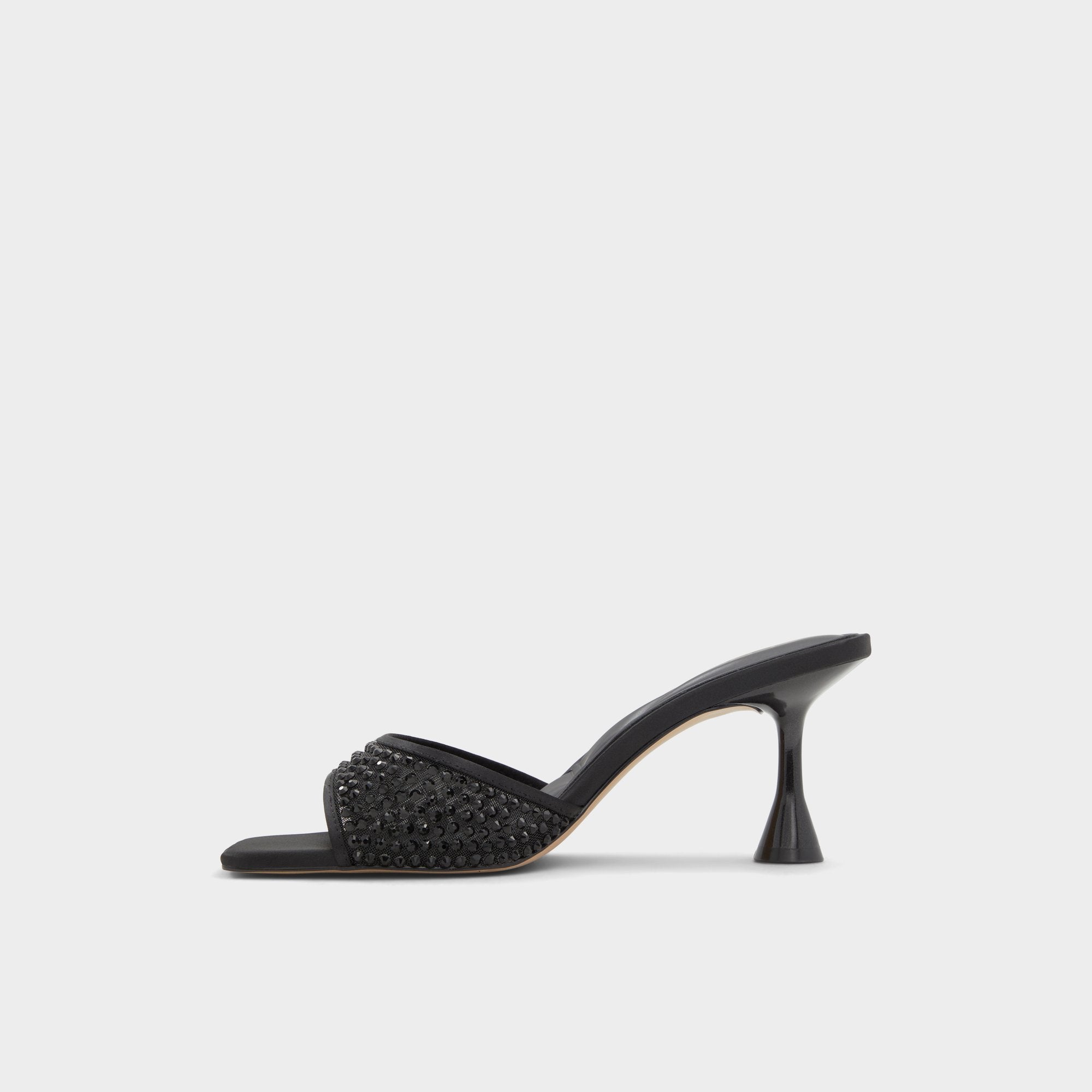 ALDO Agatha mules talon noir strass