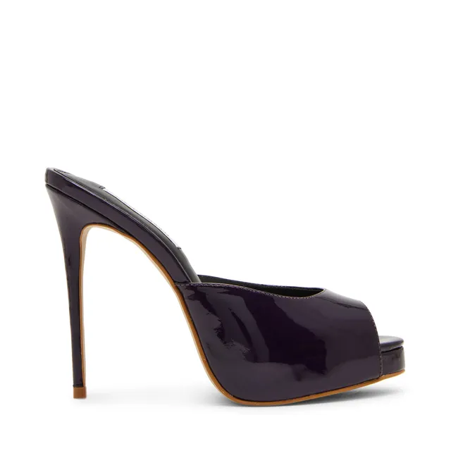 Steve Madden Distract mule femme vernis prune