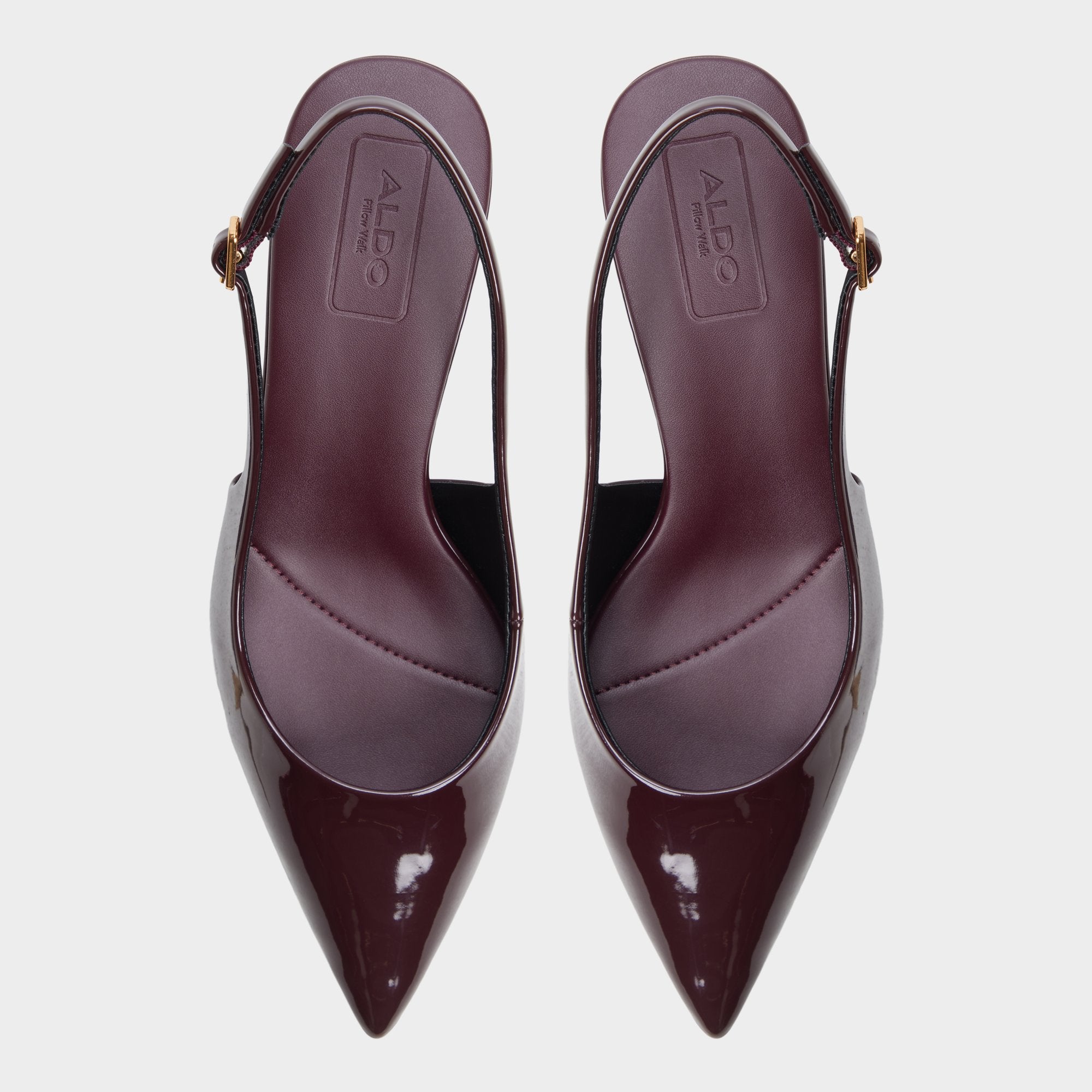 ALDO Sabbie bottines bordeaux talon kitten