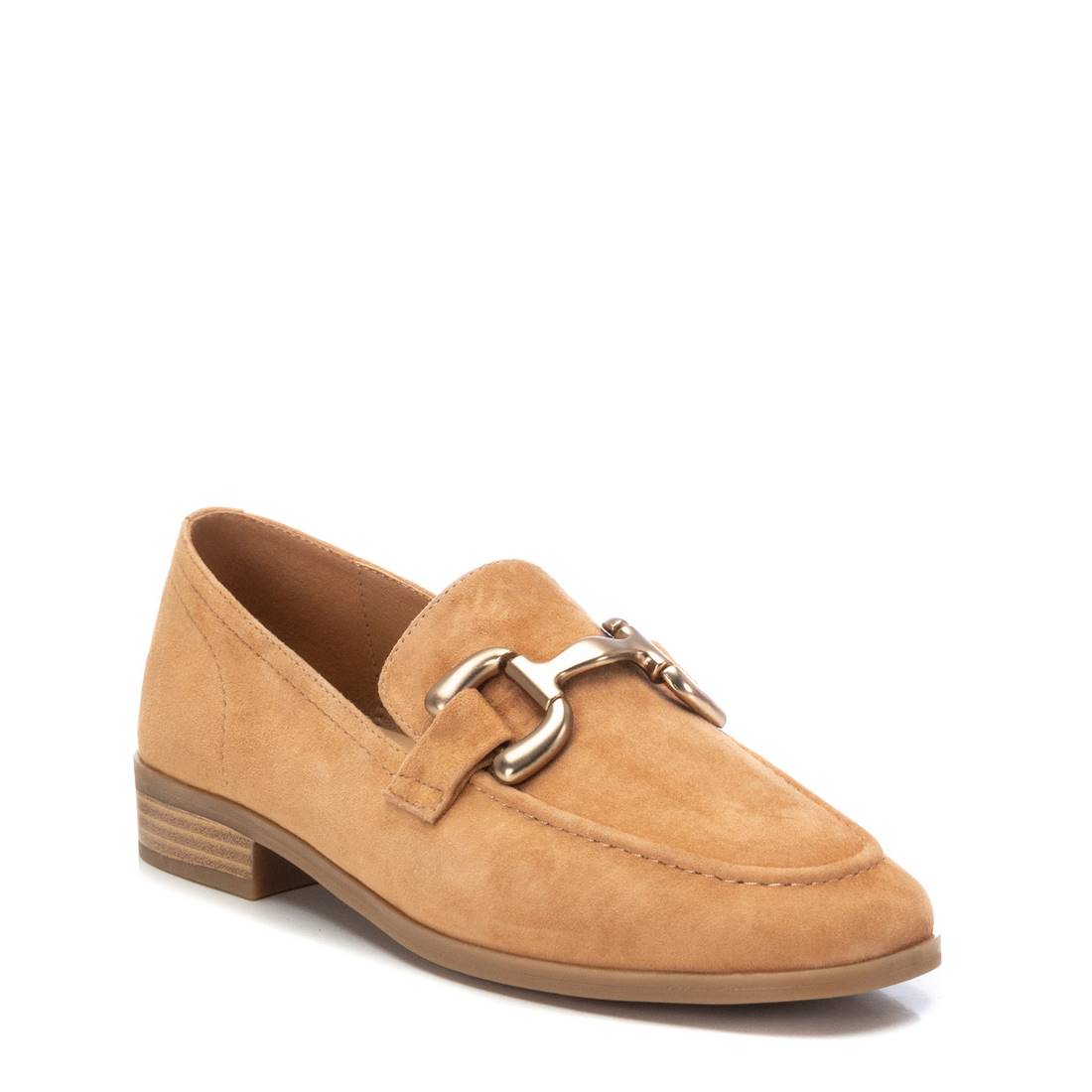 Carmela 161503 16150303 mocassin marron cuir plat