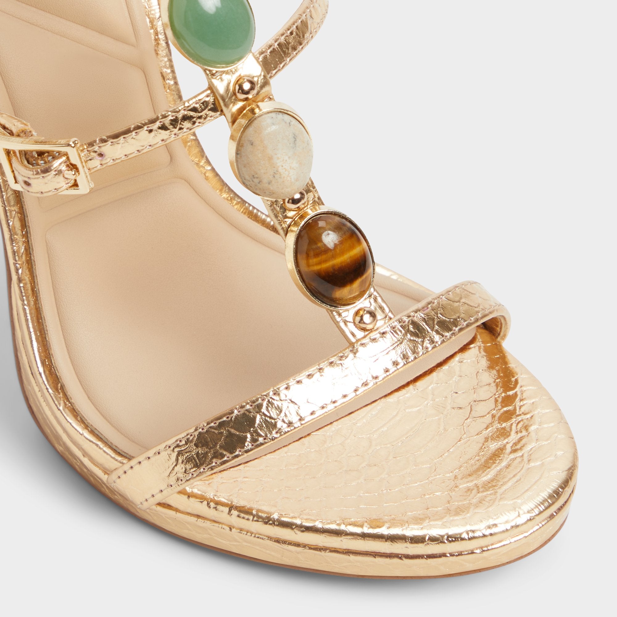 ALDO Opalia sandales à talons doré strass