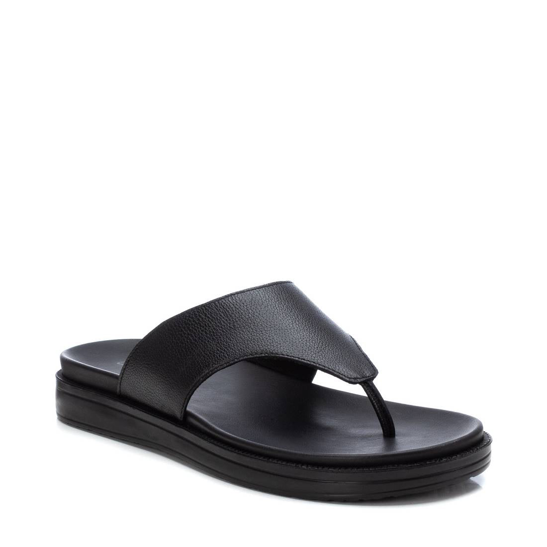 Carmela 16082301 sandales homme cuir noir