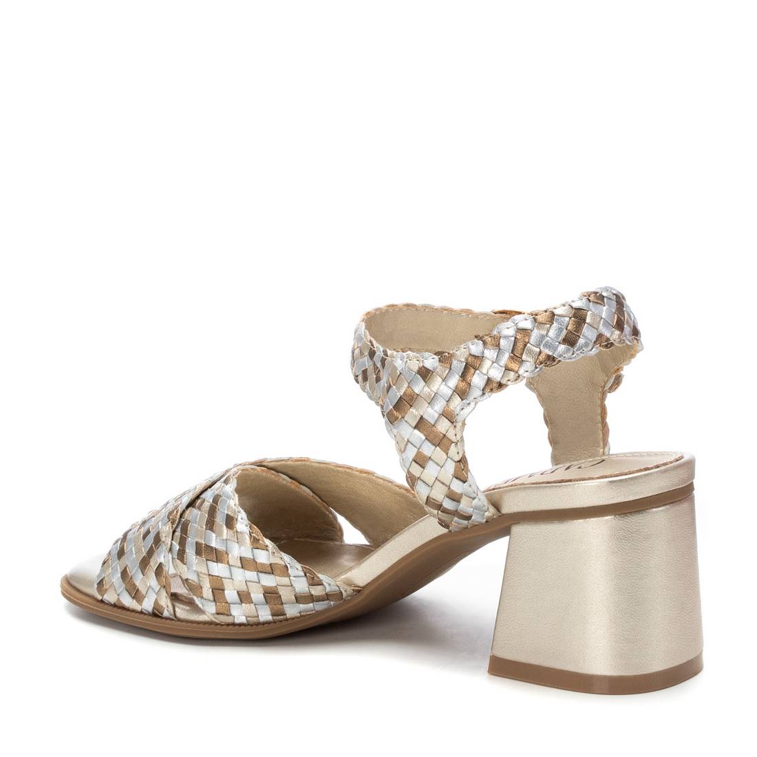 Carmela 16219201 sandales cuir doré talon