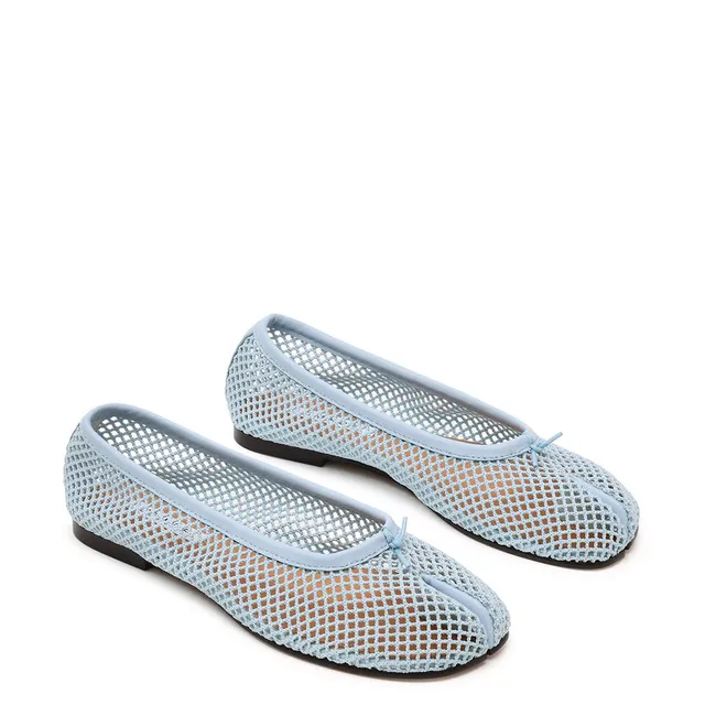 Steve Madden Calico-Mesh ballerine bleu clair mesh