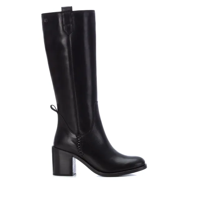 Carmela 16005701 botte noire cuir talon moyen