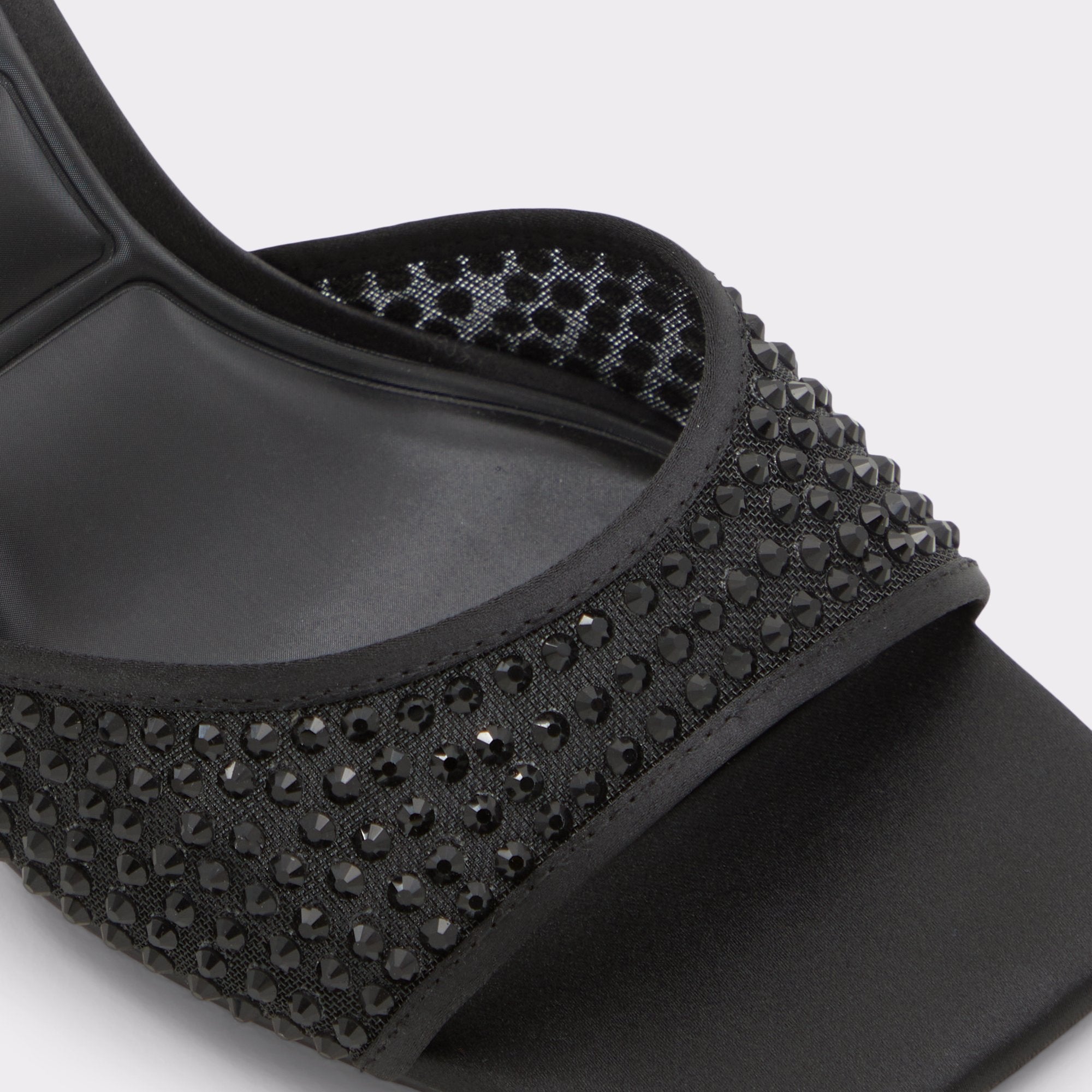 ALDO Agatha mules à talon noir à clous
