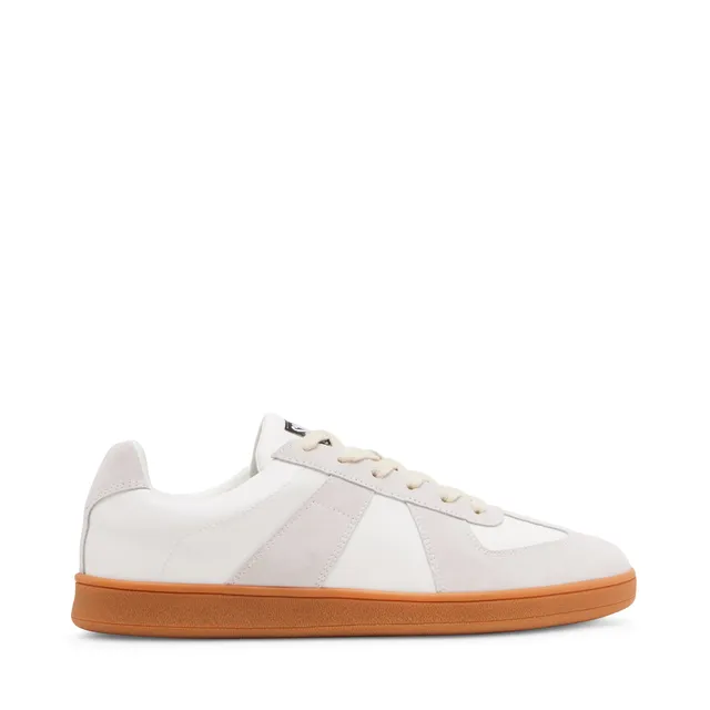 Steve Madden Waltor basket blanche cuir homme 3 cm