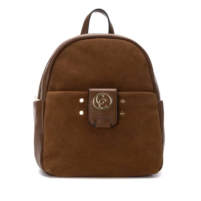 Carmela 18616101 sac à dos femme cuir camel
