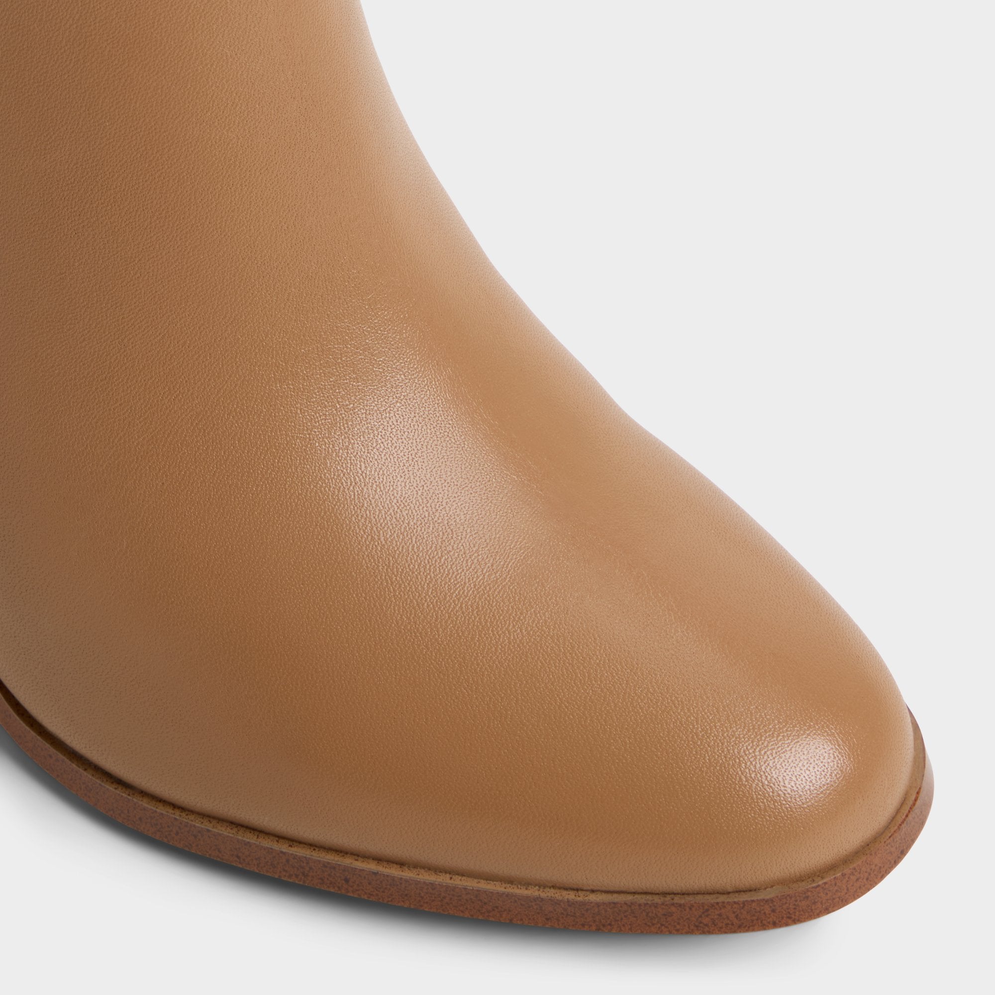 ALDO Noemieflex bottine cuir talon bloc fermeture zip
